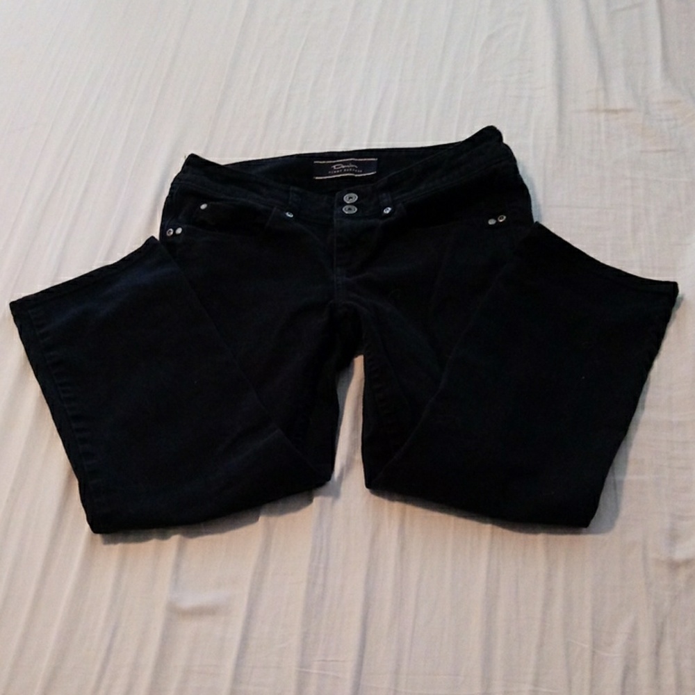 Tommy Bahama Island crop denim size 2 Black